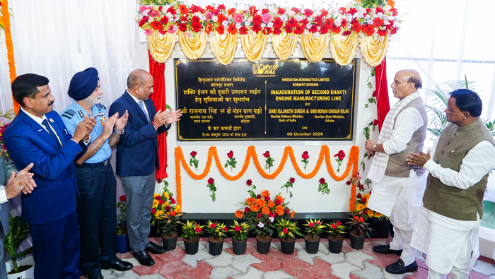 Defence Minister inaugurates second Shakti engine